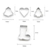 3D 10 Pcs Bakeware Mould Christmas Cookie Cutter Set-kitchen-Pocket Outdoor-Pocket Outdoor