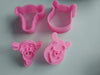 3D 2Pcs/Set Hello Kitty Mickey Shape Cookie Mould-kitchen-Pocket Outdoor-E-Pocket Outdoor