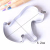 3D 2pcs/set Metal Dog & Bone Fondant Dog Cake Mold Stainless Steel-kitchen-Pocket Outdoor-Pocket Outdoor