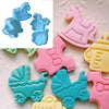 3D 4Pcs Baby Type Plastic Baking and Cookie Cutter-kitchen-Pocket Outdoor-Pocket Outdoor