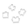 3D 4pcs Stainless Steel Puzzle Cookie Cutter-kitchen-Pocket Outdoor-Pocket Outdoor