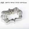 3D 4pcs/set European Wedding Frame Metal Cookie Cutters-kitchen-Pocket Outdoor-C-Pocket Outdoor