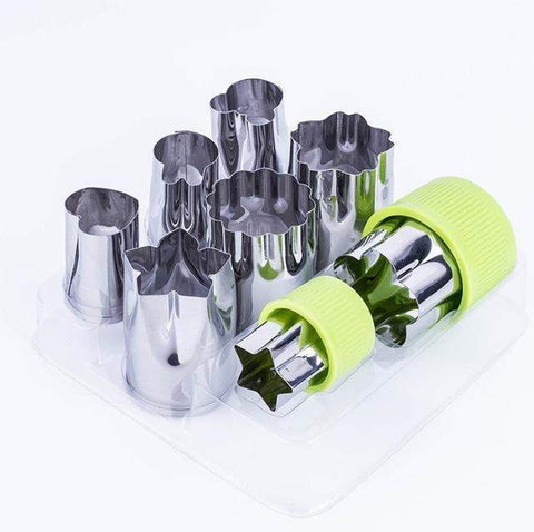 3D 8Pc/Lot Kitchen Cooking Tools Cute Funny Mini Biscuit Cookie Cutters-kitchen-Pocket Outdoor-Green Lid-Pocket Outdoor