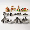 3D Christmas Cookie Cutters-kitchen-Pocket Outdoor-Pocket Outdoor