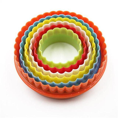 3D Cookies Cutter Frame Fondant Biscuit Cake Mould DIY-kitchen-Pocket Outdoor-Circle-Pocket Outdoor