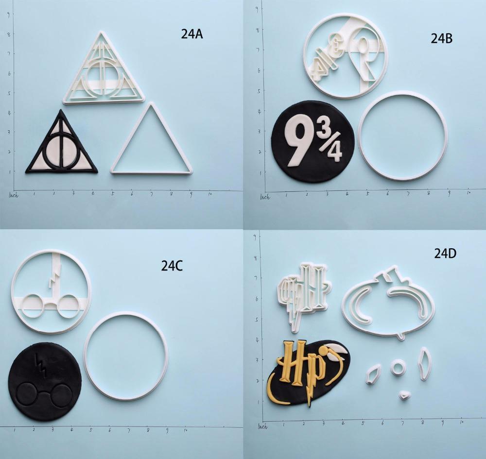 harry potter cookie cutter set 3D Print Model in Kitchen and Dining 3DExport