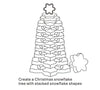 9 pieces Snowflake Cookie Cutter-kitchen-Pocket Outdoor-Pocket Outdoor