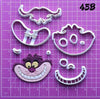Alice in Wonderland Biscuit Cutter Set Custom Made 3D Printed Cookie Cutter-kitchen-Pocket Outdoor-45B 5 inch-Pocket Outdoor