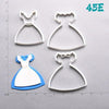 Alice in Wonderland Biscuit Cutter Set Custom Made 3D Printed Cookie Cutter-kitchen-Pocket Outdoor-45E 5 inch-Pocket Outdoor