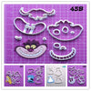 Alice in Wonderland Biscuit Cutter Set Custom Made 3D Printed Cookie Cutter-kitchen-Pocket Outdoor-Pocket Outdoor