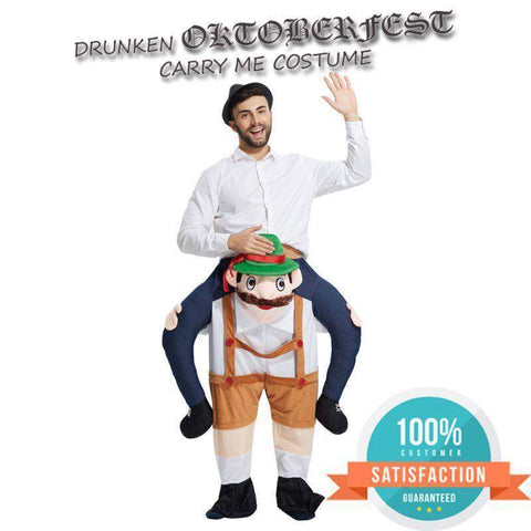 Drunken Bavarian Oktoberfest "Carry Me" Costume-Costume-Pocket Outdoor-Oktoberfest-Pocket Outdoor