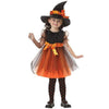 Halloween Witch Costume-Costume-Pocket Outdoor-Yellow-4T-halloween dress, China-Pocket Outdoor