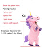 Inflatable Unicorn Costume-Small Kid Gold Horn-One Size-PocketOutdoor