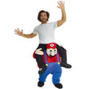 Ride on Me Mascot Costume-Mario