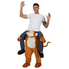 Ride on Me Mascot Costume Monkey