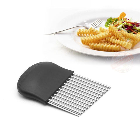 Wavy Crinkle Cutting Tool French Fry Slicer-kitchen-Pocket Outdoor-Pocket Outdoor