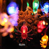 10 LED 1.8M Halloween Decor Pumpkins/Ghost/Spider/Skull LED String-light-Pocket Outdoor-spider-Pocket Outdoor
