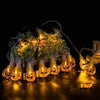 10 LED 1.8M Halloween Decor Pumpkins/Ghost/Spider/Skull LED String-light-Pocket Outdoor-Pocket Outdoor