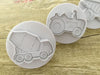 3D 4 pcs vehicles cookie cutter cupcake pastry DIY-kitchen-Pocket Outdoor-Pocket Outdoor