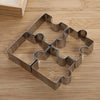 3D 4pcs Stainless Steel Puzzle Cookie Cutter-kitchen-Pocket Outdoor-Pocket Outdoor