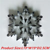 3D Giant Extra Large 1 PC Christmas Cookie Cutter Stainless Steel-kitchen-Pocket Outdoor-Snowflake-Pocket Outdoor