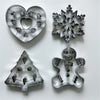 3D Giant Extra Large 1 PC Christmas Cookie Cutter Stainless Steel-kitchen-Pocket Outdoor-Pocket Outdoor