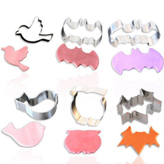 3D Party Gift Bird Bat Owl Stainless Steel Cookie Cutter-kitchen-Pocket Outdoor-Pocket Outdoor