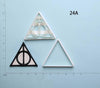3D Printed Harry Potter Deathly Hallows Series Custom Made Cookie Cutter Set-kitchen-Pocket Outdoor-Deathly hallows 4 inch-Pocket Outdoor