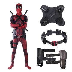 HQ Deadpool Costume Spandex Lycra - Adults and Kids-PocketOutdoor-Adult Full Set-XS-PocketOutdoor