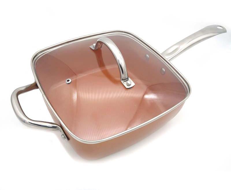 Copper Square Pan Induction Chef – PocketOutdoor