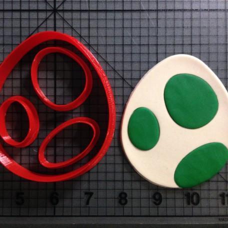 Cute Custom Made 3D Printed Game Super Mario Fondant Cupcake Cup Cookie Cutters-kitchen-Pocket Outdoor-egg 2 inch-Pocket Outdoor