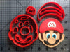 Cute Custom Made 3D Printed Game Super Mario Fondant Cupcake Cup Cookie Cutters-kitchen-Pocket Outdoor-mario 2 inch-Pocket Outdoor