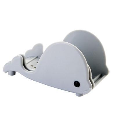 Cute whale modeling storage rack Soap box kitchen knife cutting board holder wall rack with Sucker Multi-function use knife seat-storage organizer-Pocket Outdoor-Blue-Pocket Outdoor
