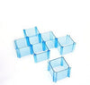 DIY hive Plastic box drawer Stockings organizer rack 6pcs/set-storage organizer-Pocket Outdoor-Blue-Pocket Outdoor