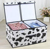 Double cover large capacity storage box-storage organizer-Pocket Outdoor-S-D-Pocket Outdoor