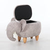 Elephant Shoes Stool with Storage-furniture-Pocket Outdoor-storage white-Pocket Outdoor