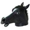 Full Head Horse Creepy Mask-Mask-Pocket Outdoor-Black-Pocket Outdoor