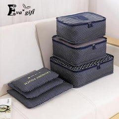 Household portable box waterproof clothes organizer storage box 6pcs/set-storage organizer-Pocket Outdoor-Pocket Outdoor