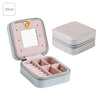 Mini Travel jewelry box-storage organizer-Pocket Outdoor-Silver-Pocket Outdoor
