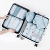 NEW portable cloth Storage bag waterproof organizer 6pcs/set-storage organizer-Pocket Outdoor-Sky Blue-Pocket Outdoor