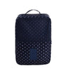 Printing patterns shoes bag storage box for travel-storage organizer-Pocket Outdoor-Blue point-Pocket Outdoor
