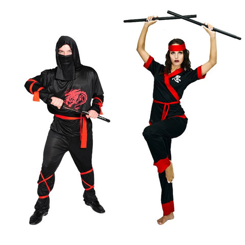 Ninja Couple Costume: Classic Edition-Costume-PocketOutdoor-PocketOutdoor