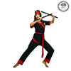Ninja Couple Costume: Classic Edition-Costume-PocketOutdoor-PocketOutdoor