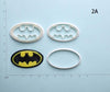 Batman Nightwing Cookie Cutter Set | Stamp and Mold-kitchen-Pocket Outdoor-Batman Logo 3 inch-Pocket Outdoor