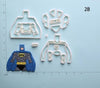 Batman Nightwing Cookie Cutter Set | Stamp and Mold-kitchen-Pocket Outdoor-Batman Full 2 inch-Pocket Outdoor