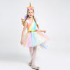 Girl's Rainbow Unicorn Costume-PocketOutdoor-PocketOutdoor