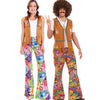 Hippie Couple Costume 60s 70s Retro Party Clothes-Costume-PocketOutdoor-PocketOutdoor