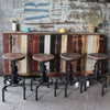 bar with stools