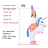 Inflatable Unicorn Costume-Kid Rider Unicorn-One Size-PocketOutdoor