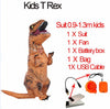 Kids Inflatable Dinosaur Costume - T-Rex-PocketOutdoor-Kids T Rex-L-PocketOutdoor